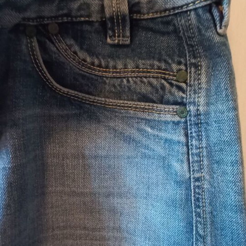 Diesel vintage denim skirt Y2K XS like new, blue
