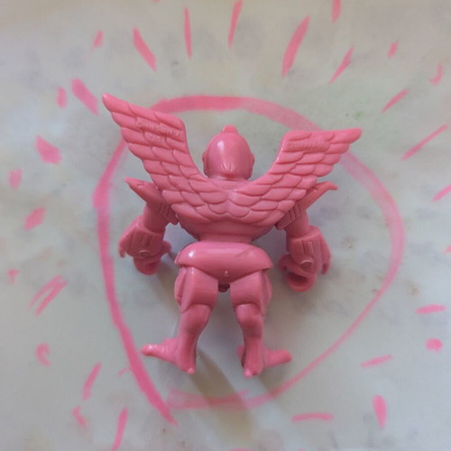 Teratomachos Pink Eagle figure used, slight paint on one foot