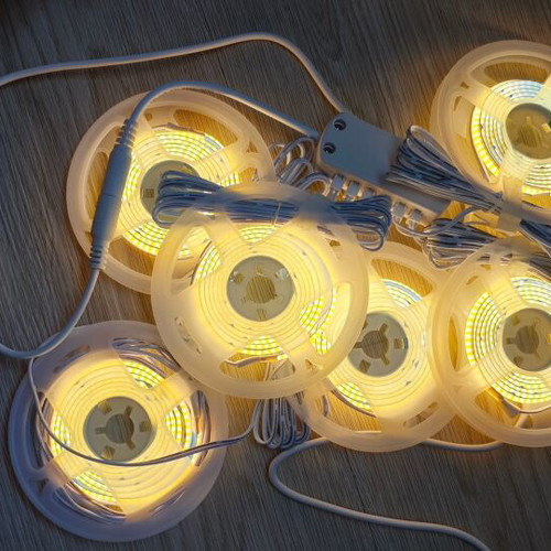 COB LED Strip Lights USB Dimmable 6x1m Warm White New