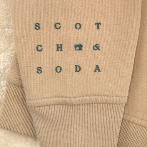 Scotch & Soda Amsterdam Couture beige turtleneck sweatshirt XL