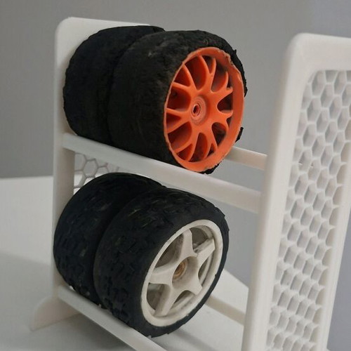 RC Wheel Rack new 3D printed tire organizer