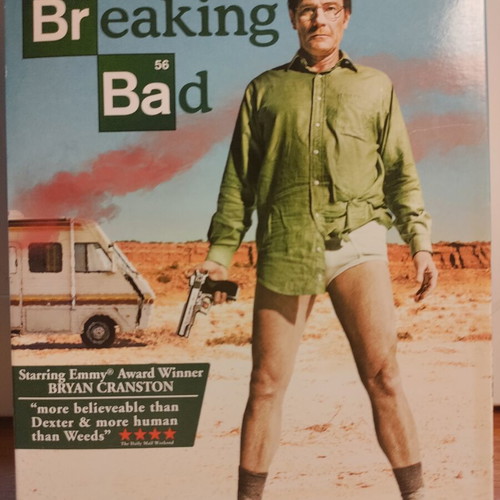 Breaking Bad season 1 DVD like new with English subtitles and slipcover