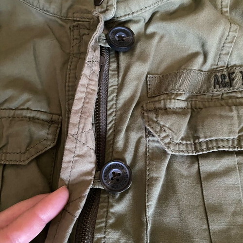 Abercrombie & Fitch women's sleeveless vest khaki like new, small