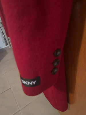 Ημίπαλτο DKNY κόκκινο size XS σαν καινούργιο με κουμπιά