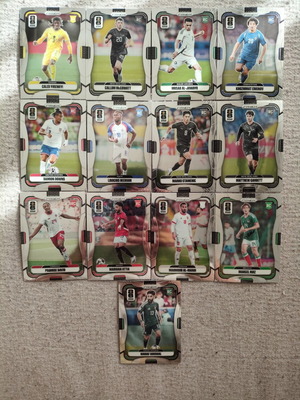 World Cup 2026 Panini Prizm 13 Rookie Base Cards, perfect condition