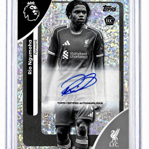 Rio Ngumoha RC Auto Card 10/75 SSP like new