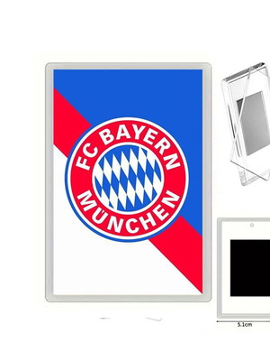 Μαγνητάκι ψυγείου Bayern Munich με διάφανη ακρυλική κορνίζα φωτογραφιών