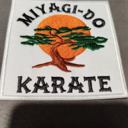 Miyagi do karate embroidered patch new