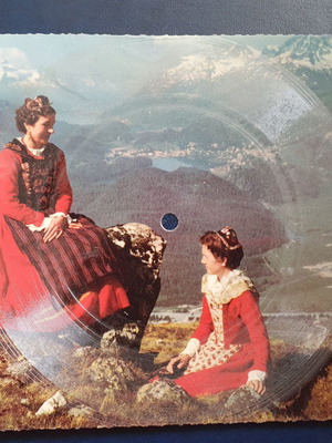 Phonoscope vintage music card 45RPM 1959 μεταχειρισμένη