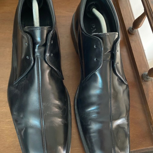 Men's Formal Shoes Haralas Size 43 Black Patent Leather Like New