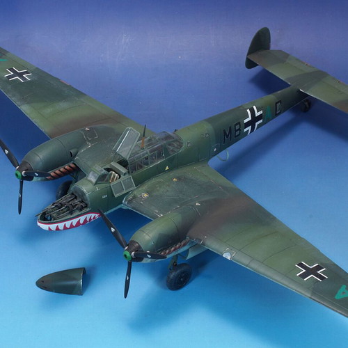 Messerschmitt Bf 110 Zerstörer model 1/48 new, Eduard 8201