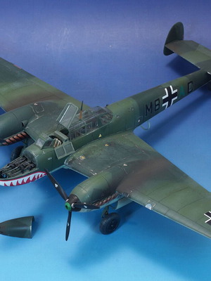 Μοντέλο Messerschmitt Bf 110 Ζerstörer 1/48 καινούργιο, Eduard 8201