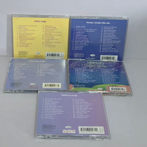Children's Favorite Songs & Stories CD like new, pack of 5