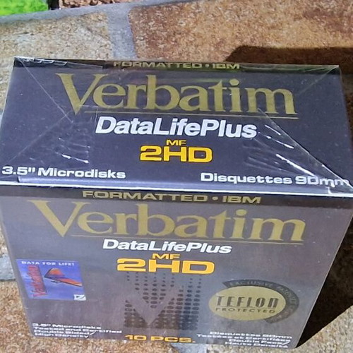 Verbatim 3.5" MF 2HD Microdisks new, pack of 10