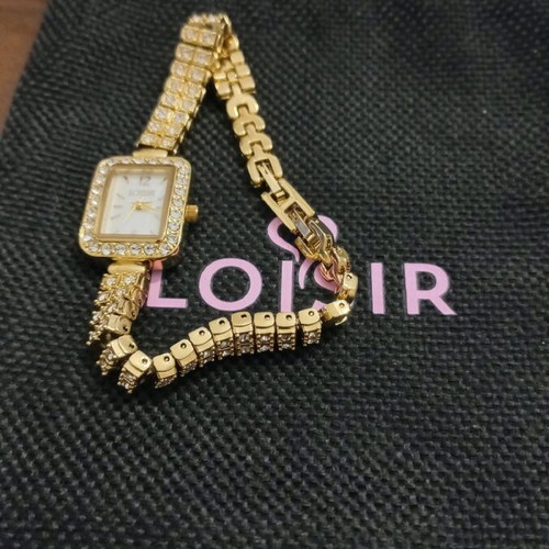Loisir women's watch new, gold tone