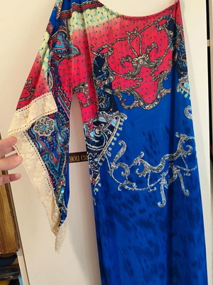 Maxi printed dress Benissimo like new, boho chic style, size S