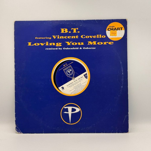 Loving You More vinyl record used by B.T. featuring Vincent Covello