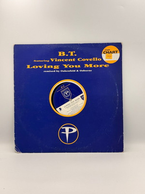 Loving You More vinyl record used by B.T. featuring Vincent Covello