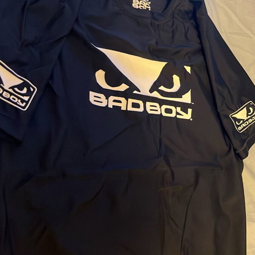 Bad Boy Rashguards Logo Classic shirt like new, black, XL