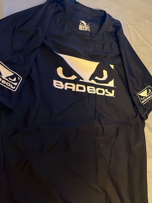 Bad Boy Rashguards Logo Classic shirt like new, black, XL
