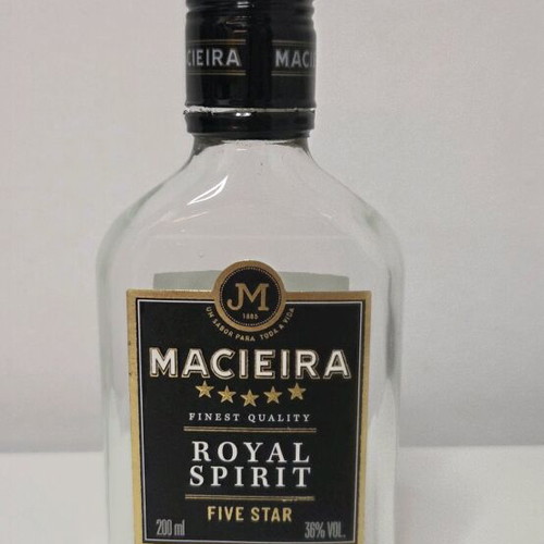 Macieira Five Star Royal Spirit empty bottle like new