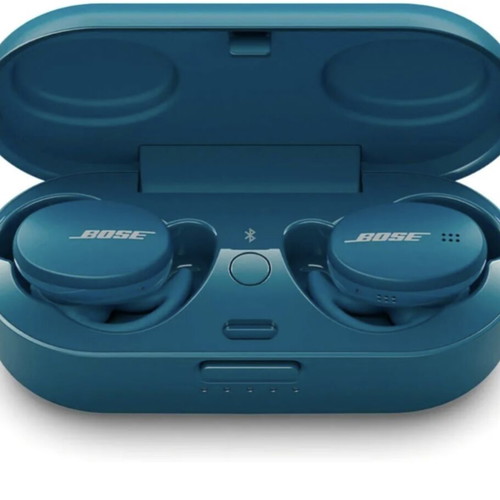 BOSE wireless earbuds, navy blue