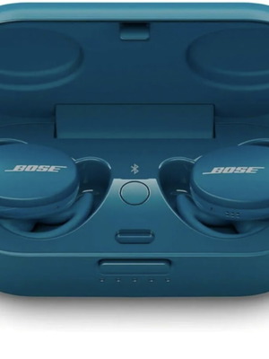 BOSE wireless earbuds, navy blue