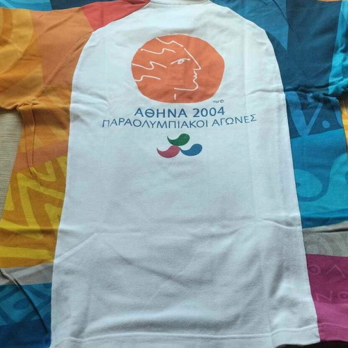 Adidas volunteer shirt Paralympic Games Athens 2004 like new