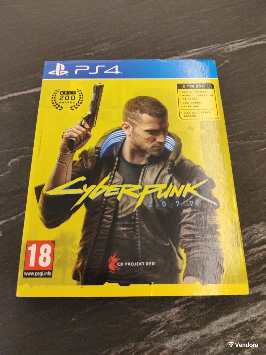 Cyberpunk 2077 [ Launch Edition Box Set ] (PS4) NEW