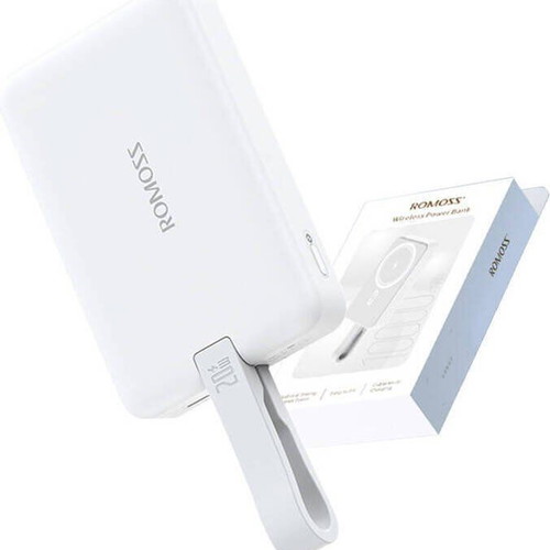 Romoss MagSafe PowerBank 10000mAh 20W with USB-C port white new