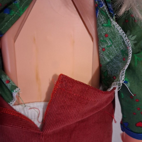 Large German doll used, 60 cm
