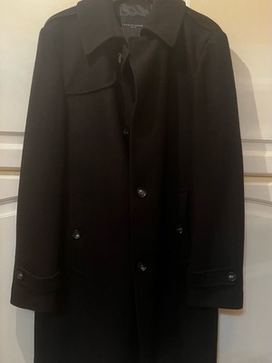 Tommy Hilfiger tailored black men's coat like new