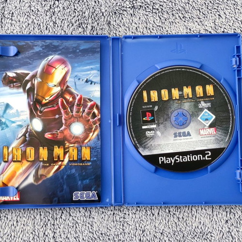 Iron Man PlayStation 2 used, Marvel