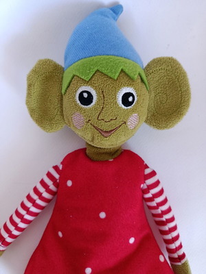 IKEA Pixie Christmas Elf plush toy used