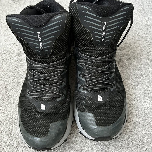 The North Face Vectiv Fastpack Mid Futurelight shoes used, waterproof membrane, size 43, gray