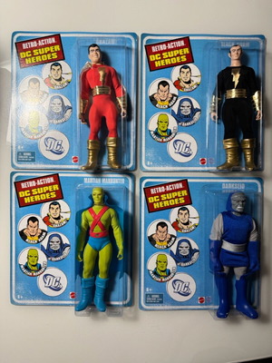 Retro Action DC Super Heroes Wave 4 Set new