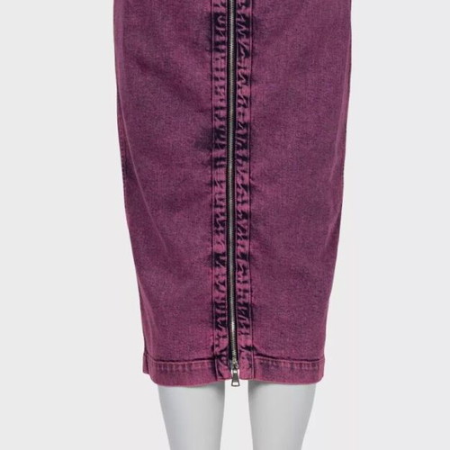 No 21 designer denim fuchsia skirt new