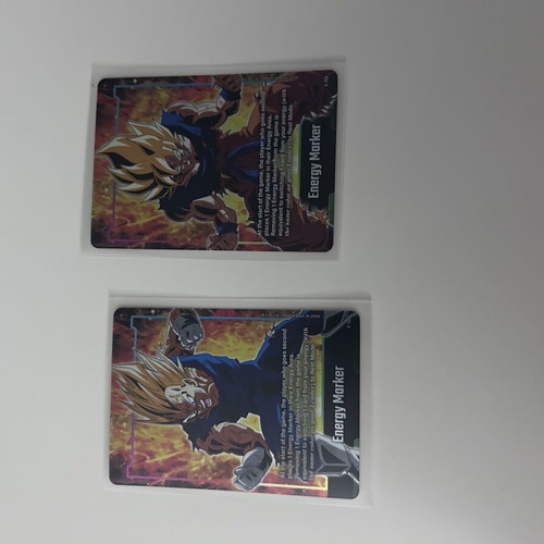 Dragon Ball energy markers Goku and Vegeta like new