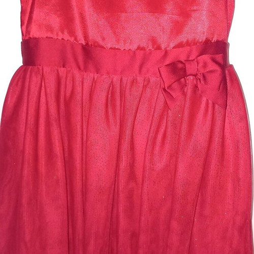 open lace back dress Parina Red Strappy Volume-Hem Midi Dress – Club L London