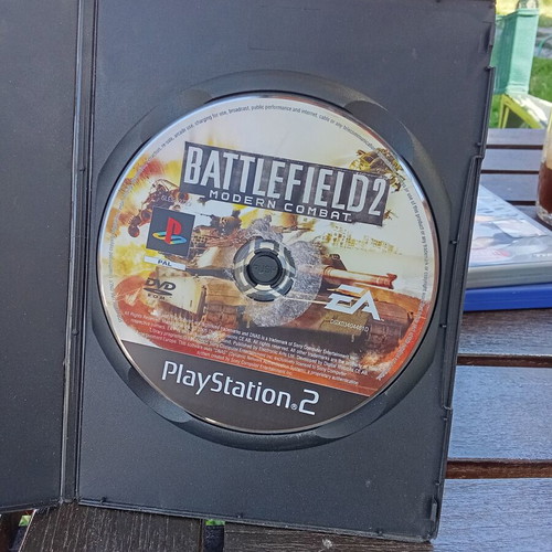 Battlefield 2: Modern Combat PS2 game used, loose disc PAL