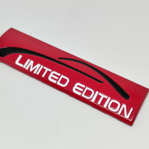 Metal Limited Edition Car Badge with 3M Sticker like new