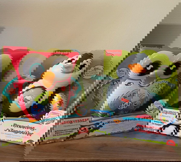 Fisher Price Linkimals Σετ Κουκουβάγια/Πιγκουινος