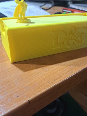 Dice Tray Case with Compartments and Roller, 3D Printed, New