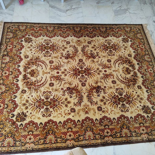 Wool rugs set of 3 with fringes, Biocarpets