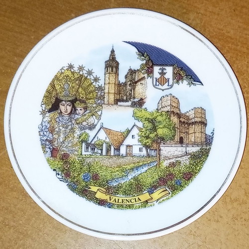 Decorative plates set used from abroad