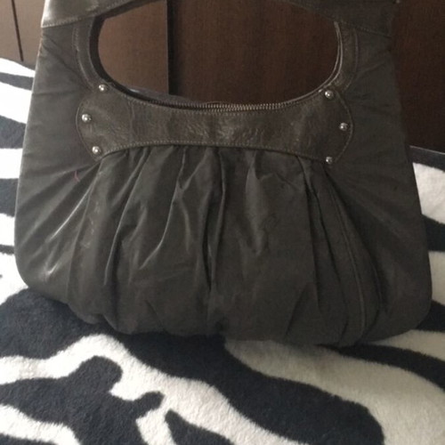 STEFANEL women's gray handbag like new