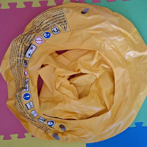 Intex Baby Swimtrainer Float Diameter 70cm for 6 to 12 Months Yellow
