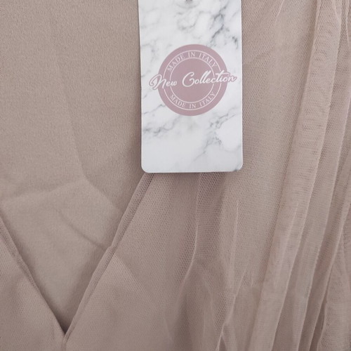 Tulle dress new, beige, size M, New Collection