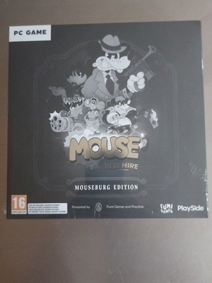 Mouse P.I. For Hire Mouseburg Edition PC game new, shooting