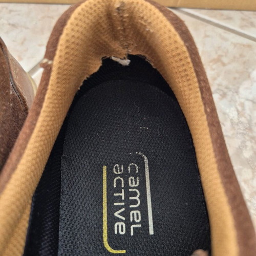 Casual leather men's shoes Camel Active gore-tex like new, brown, size 44.5